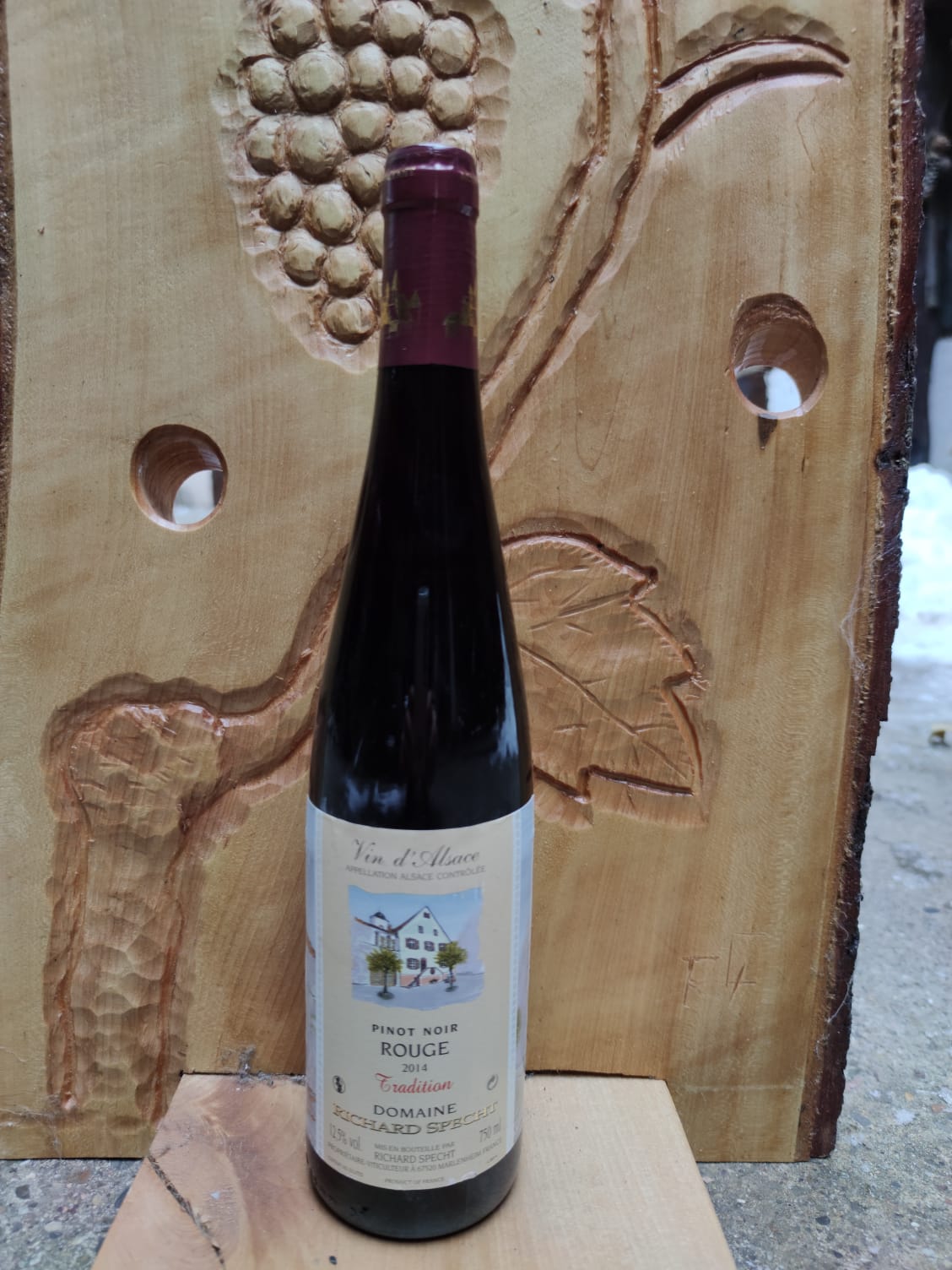 Rouge Tradition 2014 et 2018 - Domaine Specht Vin d'Alsace